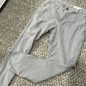 Pistola Grey Blue Straight Leg Pant Size 26